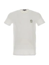 Versace Crewneck Logo T-shirt In White