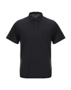 Roberto Collina Polo Shirts In Black