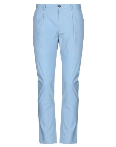 Mauro Grifoni Casual Pants In Sky Blue