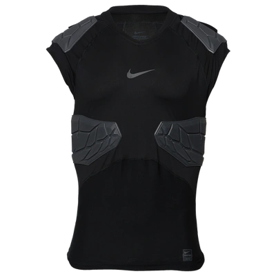 Nike Men's  Pro Hyperstrong 4-pad Top In Black/dark Gray