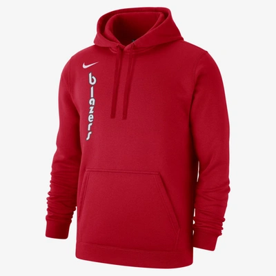 Nike Trail Blazers Classic Edition Men's  Nba Hoodie In Red