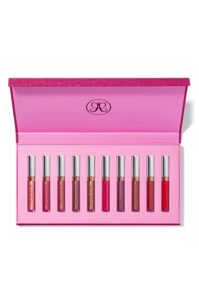 Anastasia Beverly Hills Holiday Liquid Lipstick Gift Set ($200 Value) In No Color