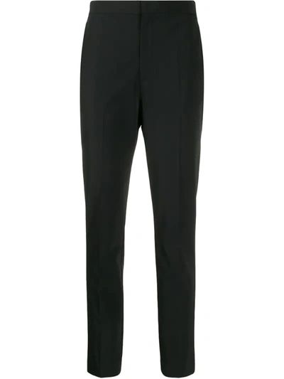 Maison Margiela Stitching Detail Tailored Trousers In Black