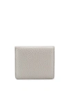 Maison Margiela Stitch Detail Wallet In Grey