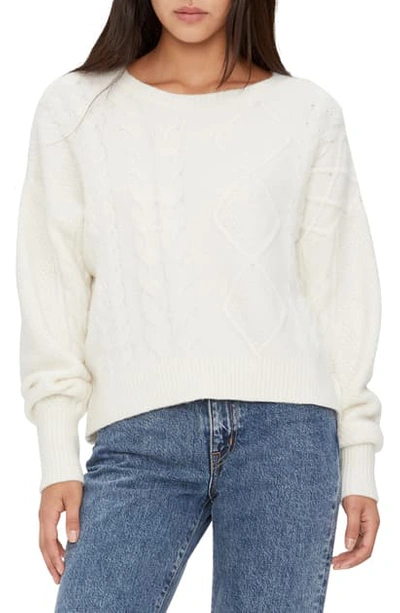Michael Stars Penelope Dolman-sleeve Sweater In Chalk