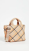 Naghedi St. Barths Small Plaid Tote In Nantucket