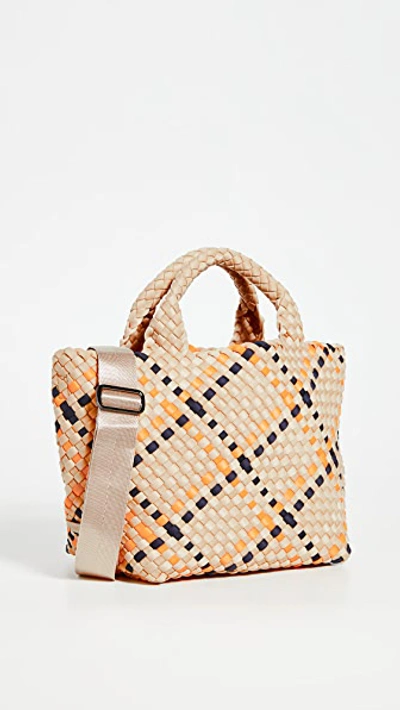 Naghedi St. Barths Small Plaid Tote In Nantucket