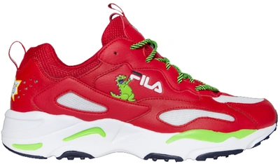 Pre-owned Fila Ray Tracer Rugrats In  Red/white-green