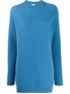 Filippa K Rebecca Ribbed Jumper In Sapphire Blue