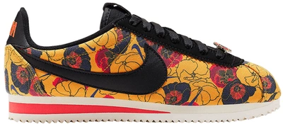 Pre-owned Nike Classic Cortez Lx Floral Pack Gold (women's) In University  Gold/black-bright Crimson | ModeSens