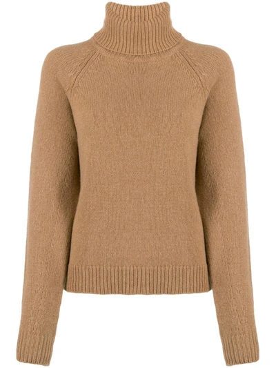 Filippa K Kathleen Sweater In Dark Khaki Melange