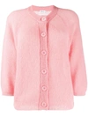 Filippa K Charlotte Button-up Cardigan In Pink