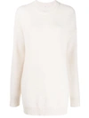 Filippa K Rebecca Ribbed Jumper In Almond White