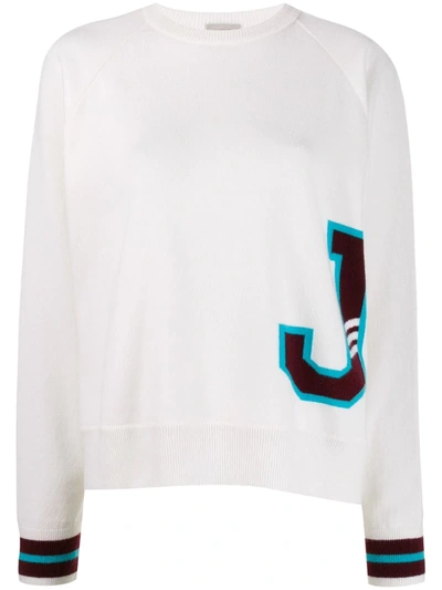 Mrz Knitted J Jumper In White