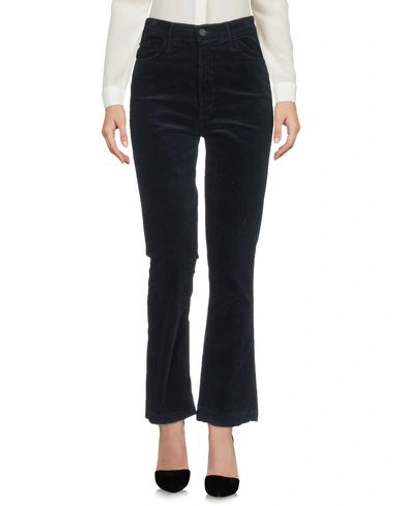 Mother Casual Pants In Black