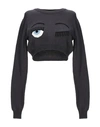 Chiara Ferragni Sweater In Steel Grey