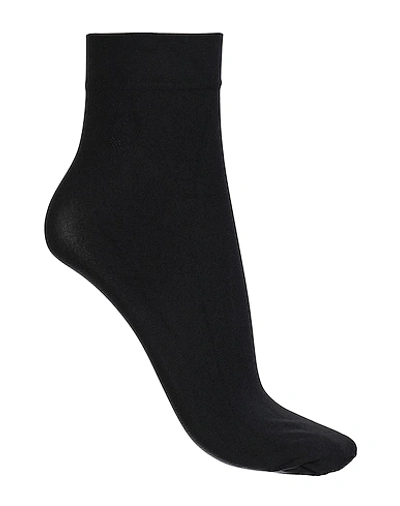 Wolford Short Socks In Black