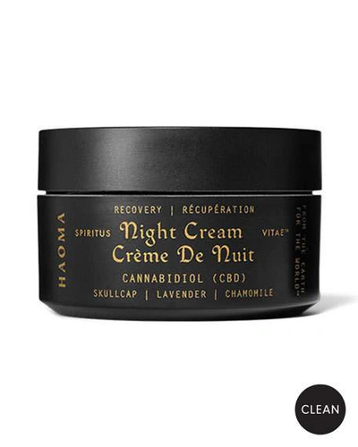 Haoma 1.6 Oz. Recovery Night Cream With Cbd & Turmeric