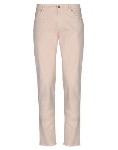 Grey Daniele Alessandrini Pants In Light Pink