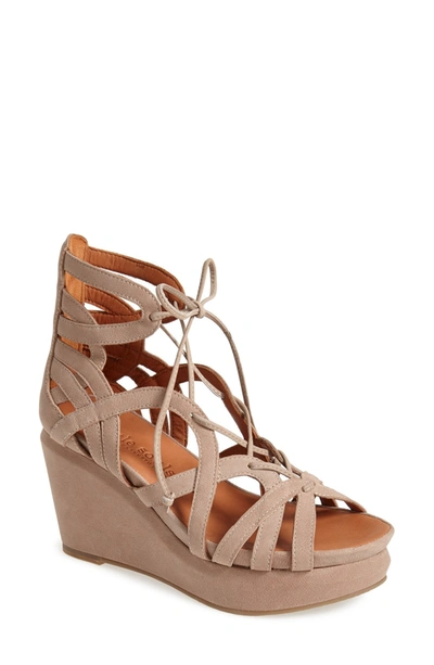 Gentle Souls By Kenneth Cole joy Lace Up Nubuck Sandal In