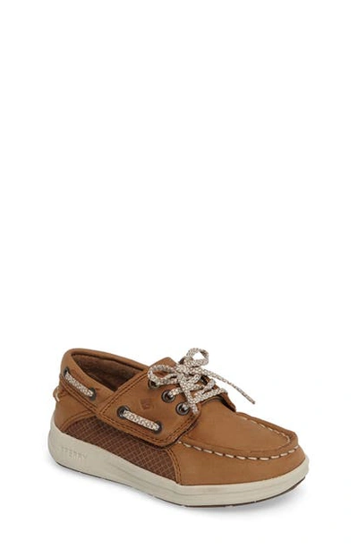 Sperry Kids' Toddler Boys Gamefish Jr. Boat Shoes In Dark Tan