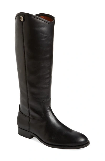 Frye Women's Melissa Button Leather Boots In Black