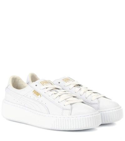 Puma Women's Cali Fashion Casual Sneakers From Finish Line In White/ White  | ModeSens