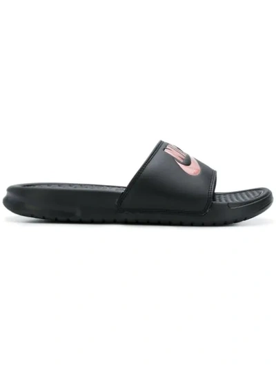 Nike Benassi Jdi Slide Sandal In Black