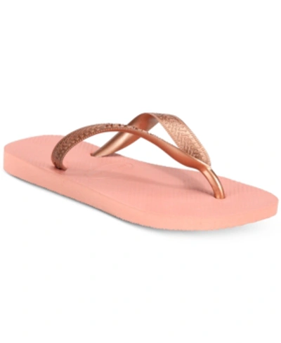 Havaianas Women's Top Tiras Flip-flops Women's Shoes In Rose Nude
