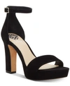 Vince Camuto Sathina Dress Sandals Women's Shoes In Black