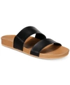 Reef Cushion Vista Pool Slides Women's Shoes In Black