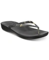 Fitflop Iqushion Flip Flop In Black