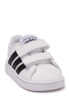 Adidas Originals Kids' Adidas Toddler Grand Court Casual Sneakers From Finish Line In White/black