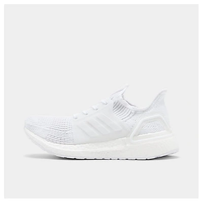 Adidas Originals Women's Ultraboost 19 Knit Low-top Sneakers In White