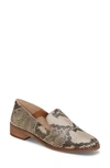 Lucky Brand Cahill Crashback Flats Women's Shoes In Chinchilla Leather