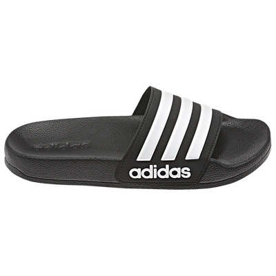Adidas Originals Kids' Adidas Adilette Shower Slide Sandal In Core Black/white/core Black