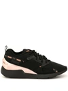 Puma Women's Muse X-2 Metallic Lace-up Sneakers In Black/rose Gold