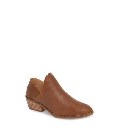 Lucky Brand Women's Fausst Crashback Leather Shooties Women's Shoes In Cedar Leather
