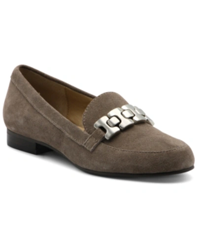 Adrienne Vittadini Women's Raja Loafers Women's Shoes In Stucco