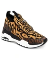 Calvin Klein Women's Hue Sneakers Women's Shoes In Leopard Natural