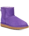 Violet Bloom Suede