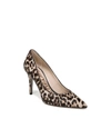 Sam Edelman Margie Pointed-toe Pumps Women's Shoes In Leopard Calf Hair