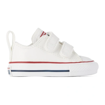 Converse Babies' Toddler Boys Chuck Taylor Ox Stay-put Closure Casual Trainers From Finish Line In White