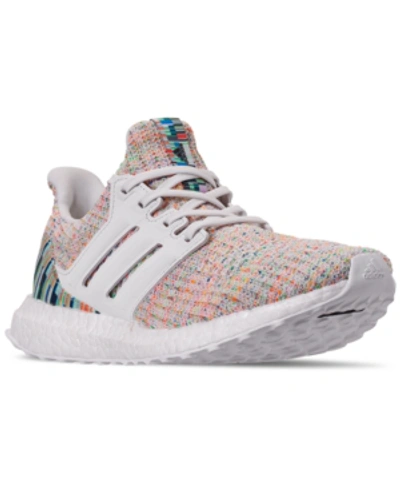 Adidas Originals Adidas Women's Ultraboost Running Sneakers From Finish Line In Crystal White/crystal Whi