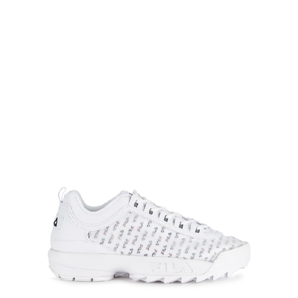 Fila Women's Disruptor Ii Clear Logo Casual Athletic Sneakers From Finish  Line In White | ModeSens