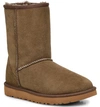 Ugg Landry Stretch Suede Booties In Eucalyptus Spray Green