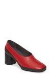 Camper Women's Upright Heels Women's Shoes In Red Leather