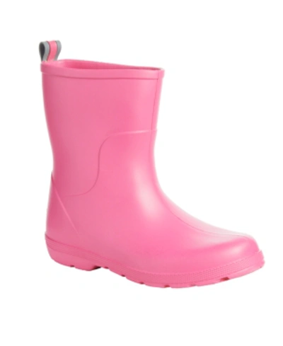 Totes Kids' Toddler Girls Cirrus Charley Tall Waterproof Rain Boots Women's Shoes In Rosebloom