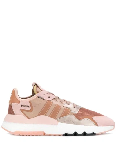 Adidas Originals Nite Jogger Low-top Trainers In Pink