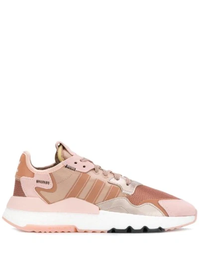 Adidas Originals Nite Jogger Low-top Sneakers In Pink